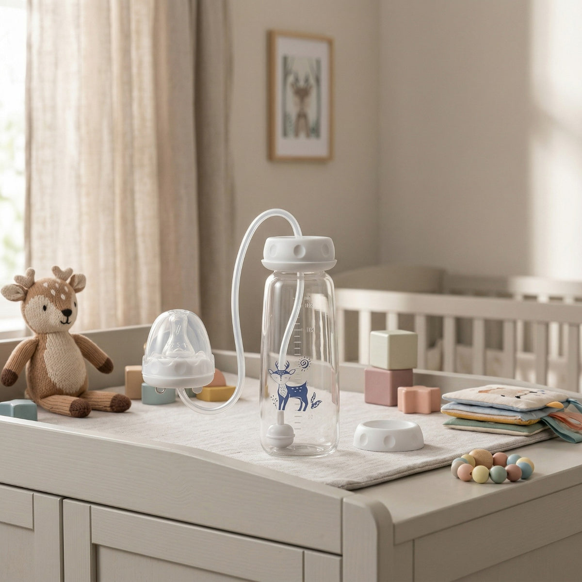 Hand Free Baby Feeder