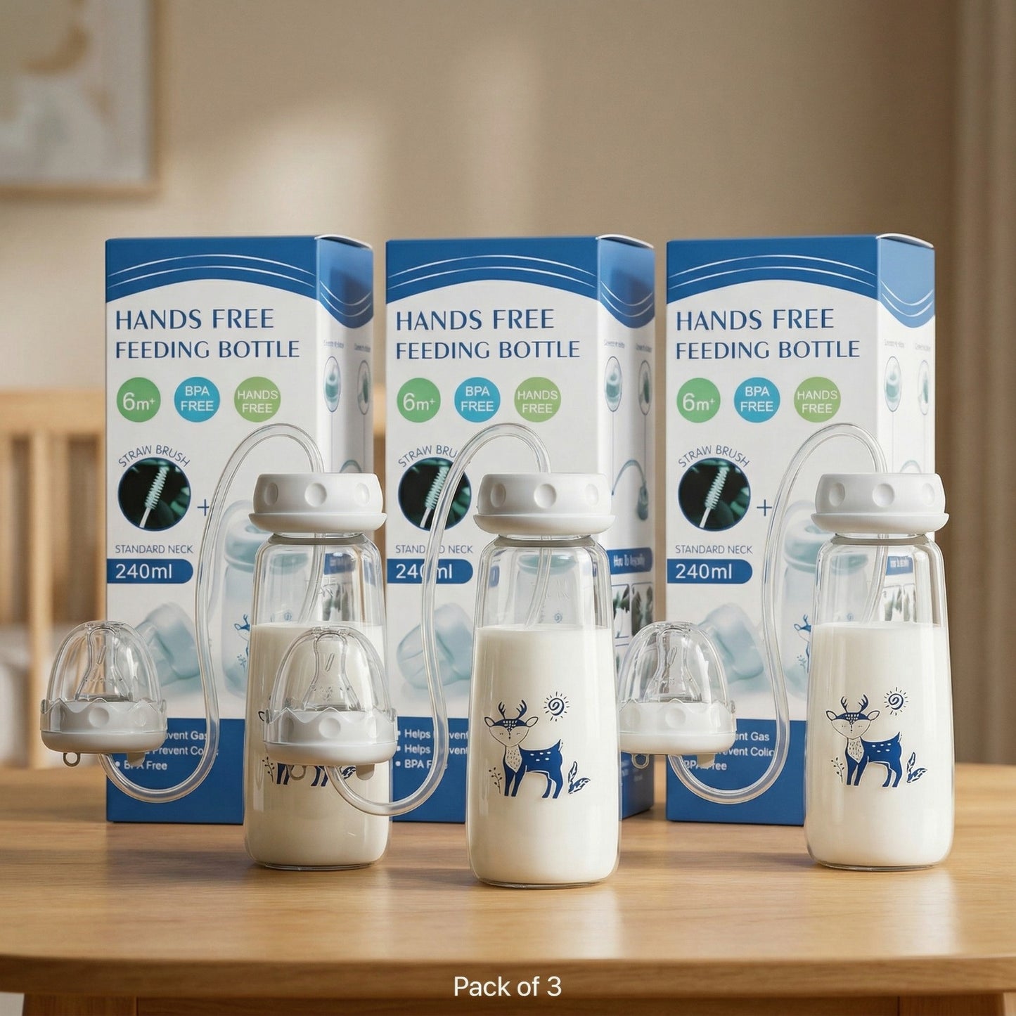 Hand Free Baby Feeder