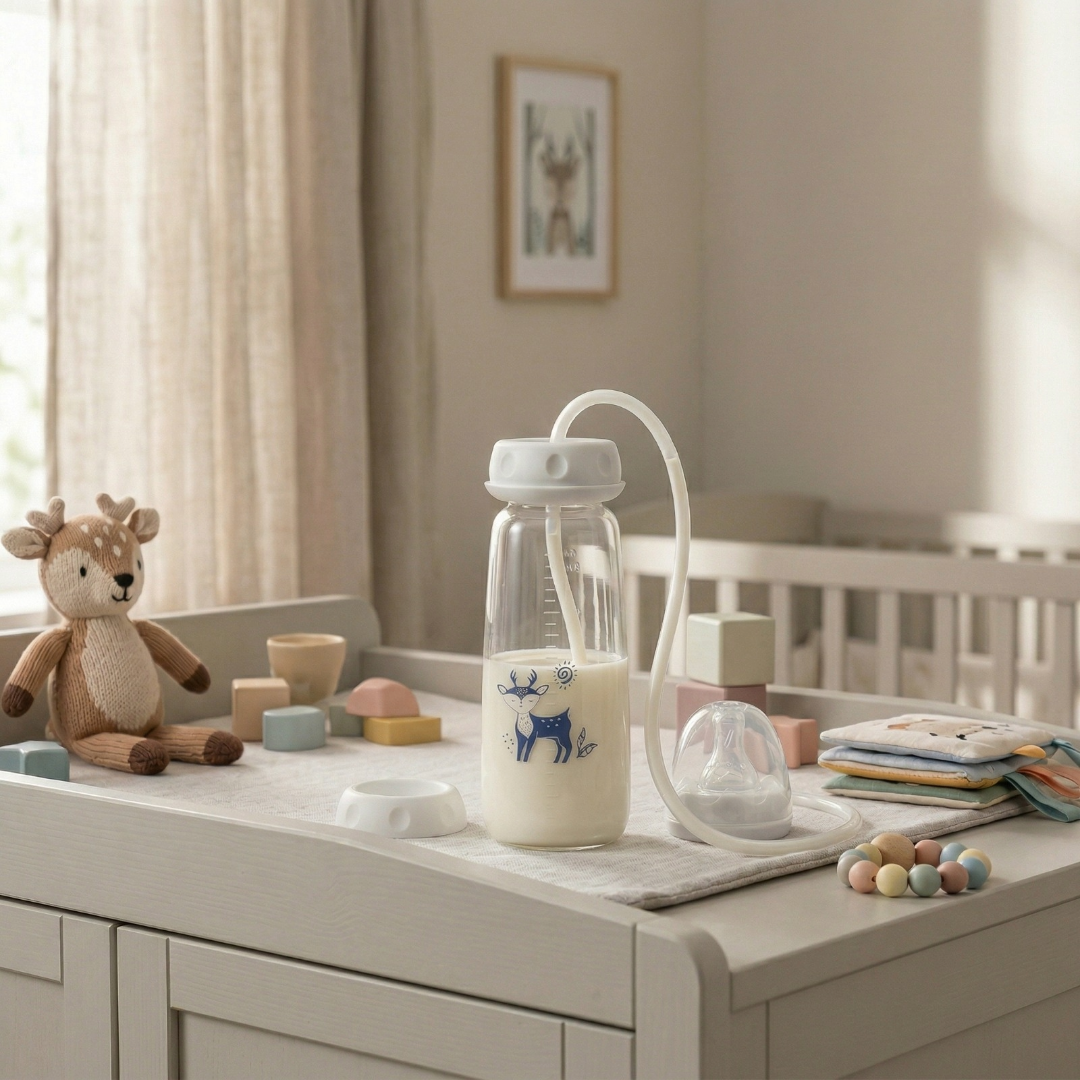 Hand Free Baby Feeder