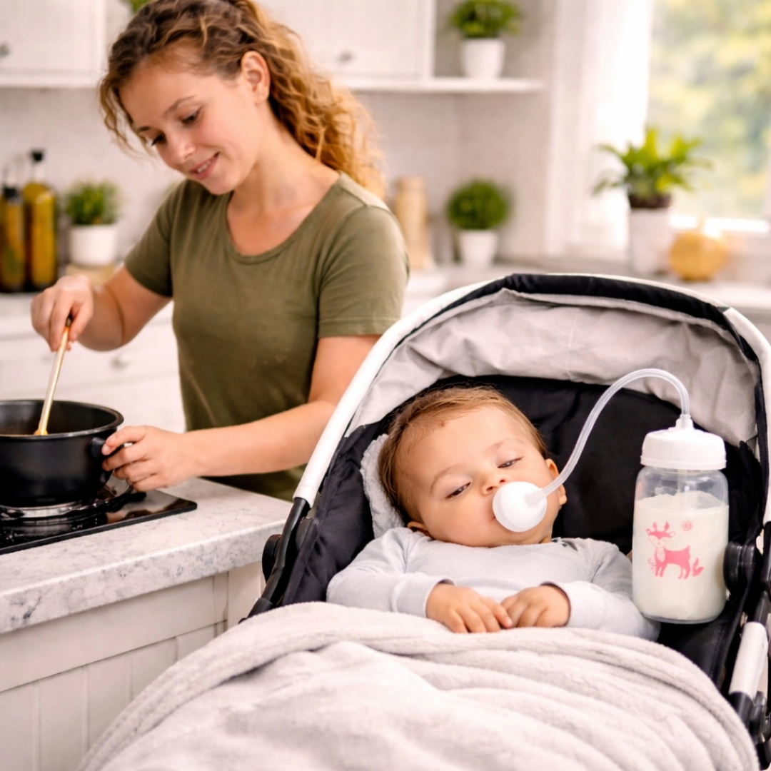Silicon Tube Baby Feeder