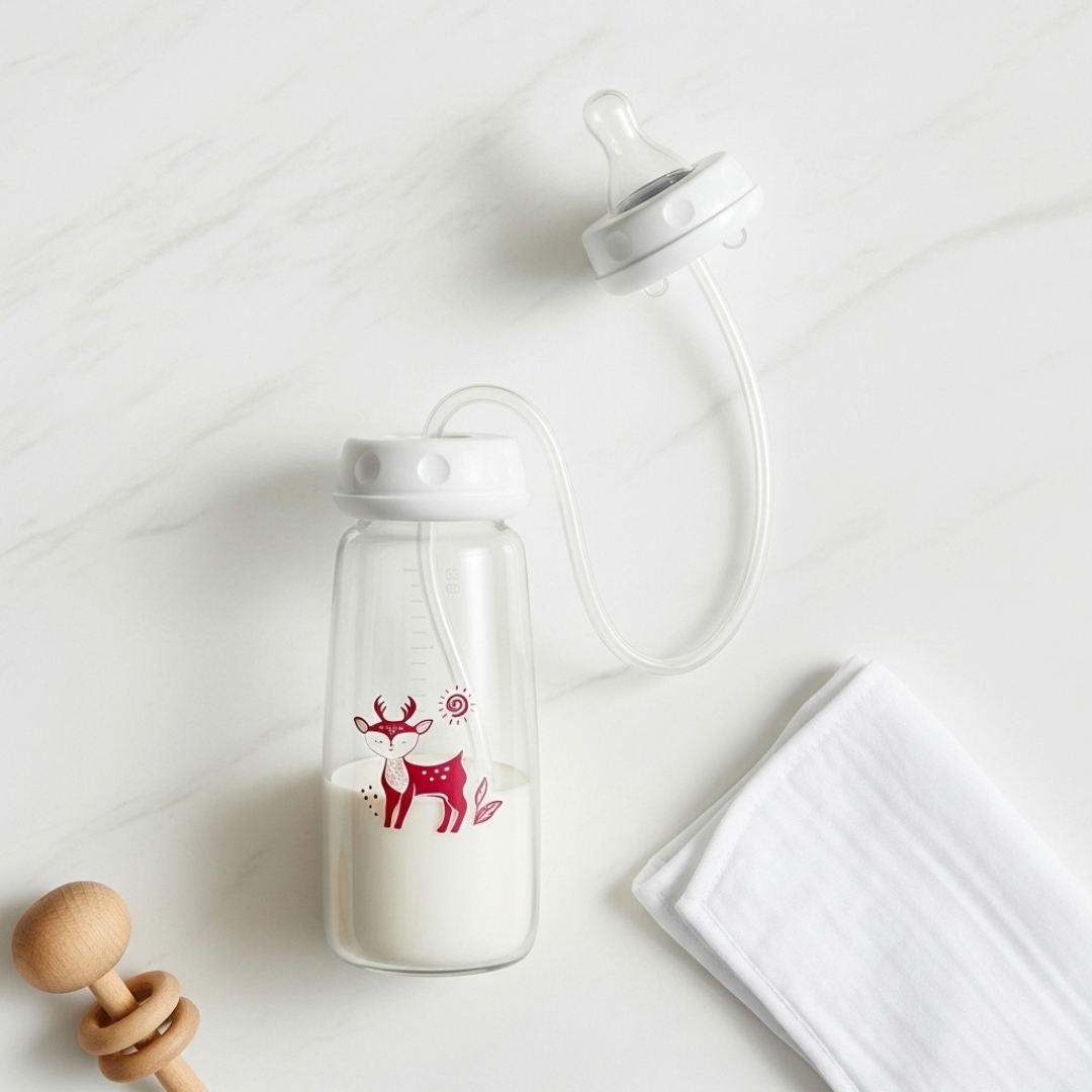 Silicon Tube Baby Feeder